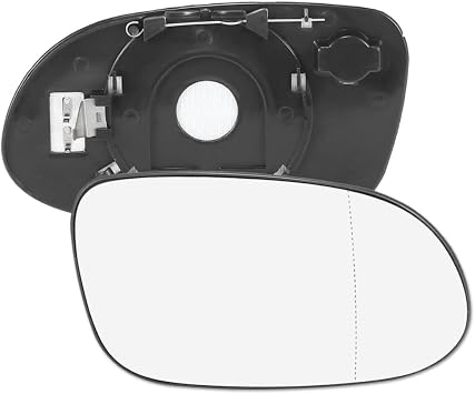 Mirror Glass w/Backing Heated Passenger Side Right Compatible with Mercedes-Benz 1998-2004 CLK/SL Series Replacement GA-ME2103, A170-810-04-21, B66818420