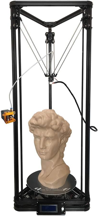 K280 Delta DIY 3D Printer kit with Auto-level,Large Printing Size 280X600mm,Fast Heating Bed to 110 Degree