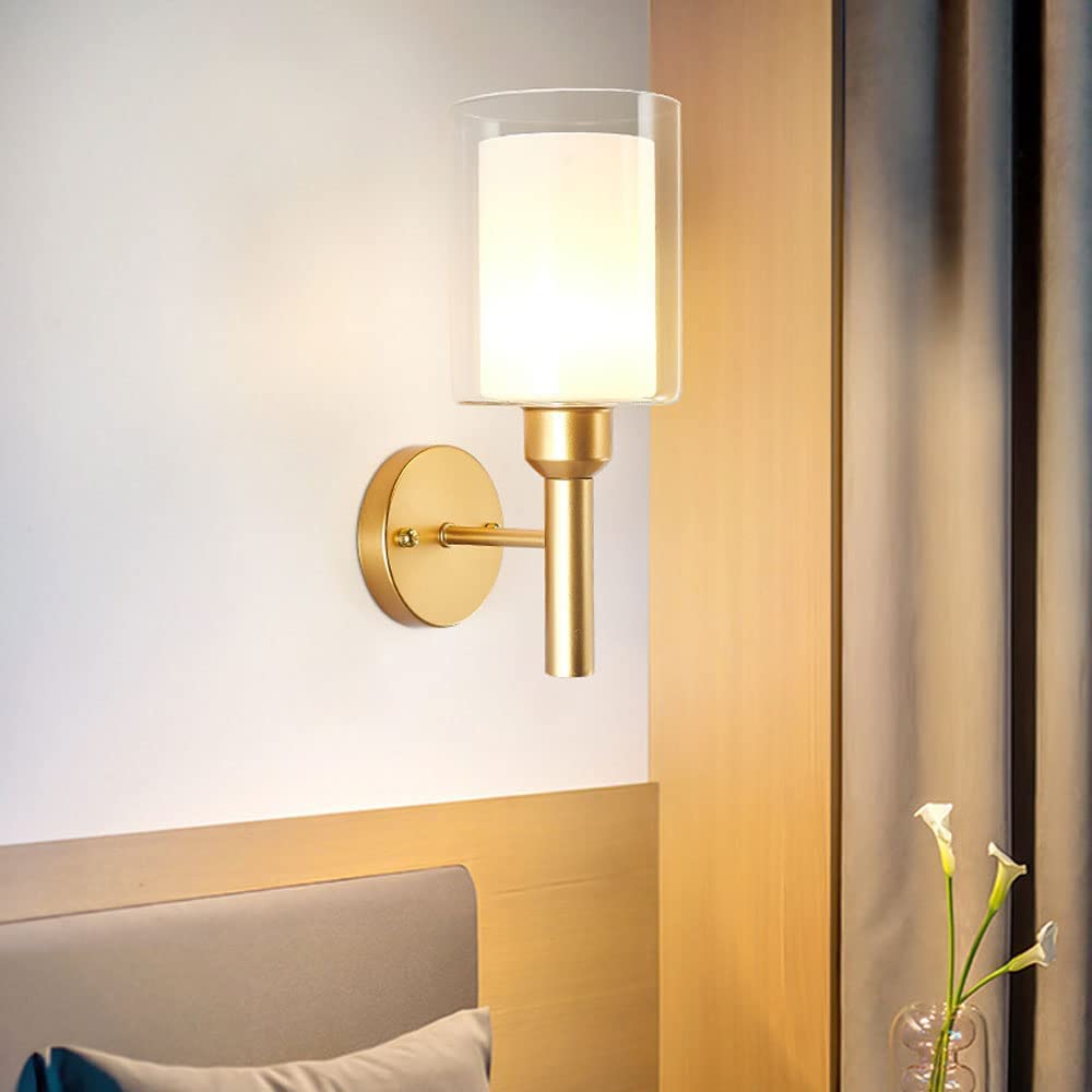 Moderne Chique Kristallen Prisma Wandkandelaar, Afgeronde Metalen Frame Wandlamp, Midden Van De Eeuw Luxe Nachtkastje Wandlamp Verlichting, E14 Hedendaagse Huishoudelijke Decoratieve LED-wandlantaarn