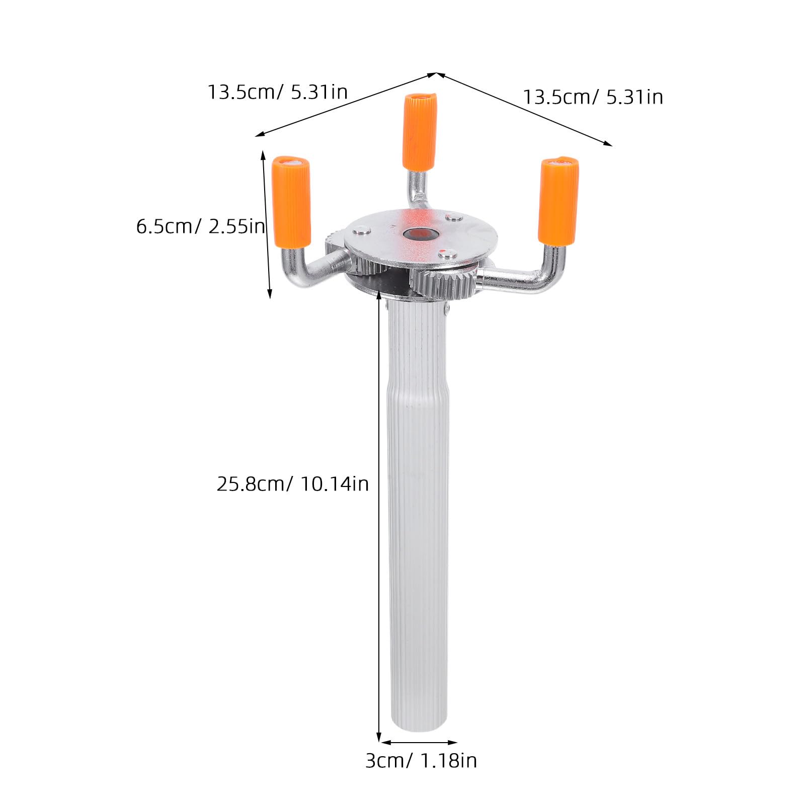 TIDTALEO 1juego Herramienta de Desmontaje Detector de Humo con Garra Grande y Barra de Conexión para Techos Altos Aluminio Resistente Kit de Montaje sin Escalera para Sistemas