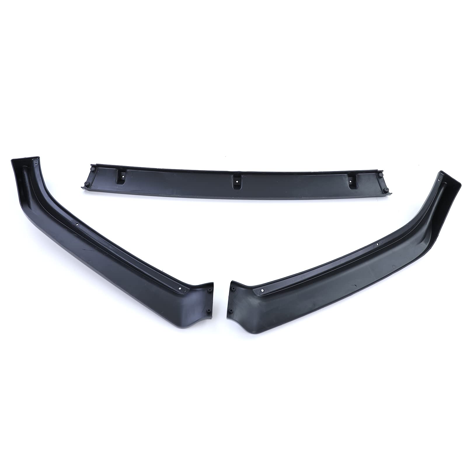 CUP Frontspoiler Lippe Schwarz Glanz für VW Polo 5 6C 14-17