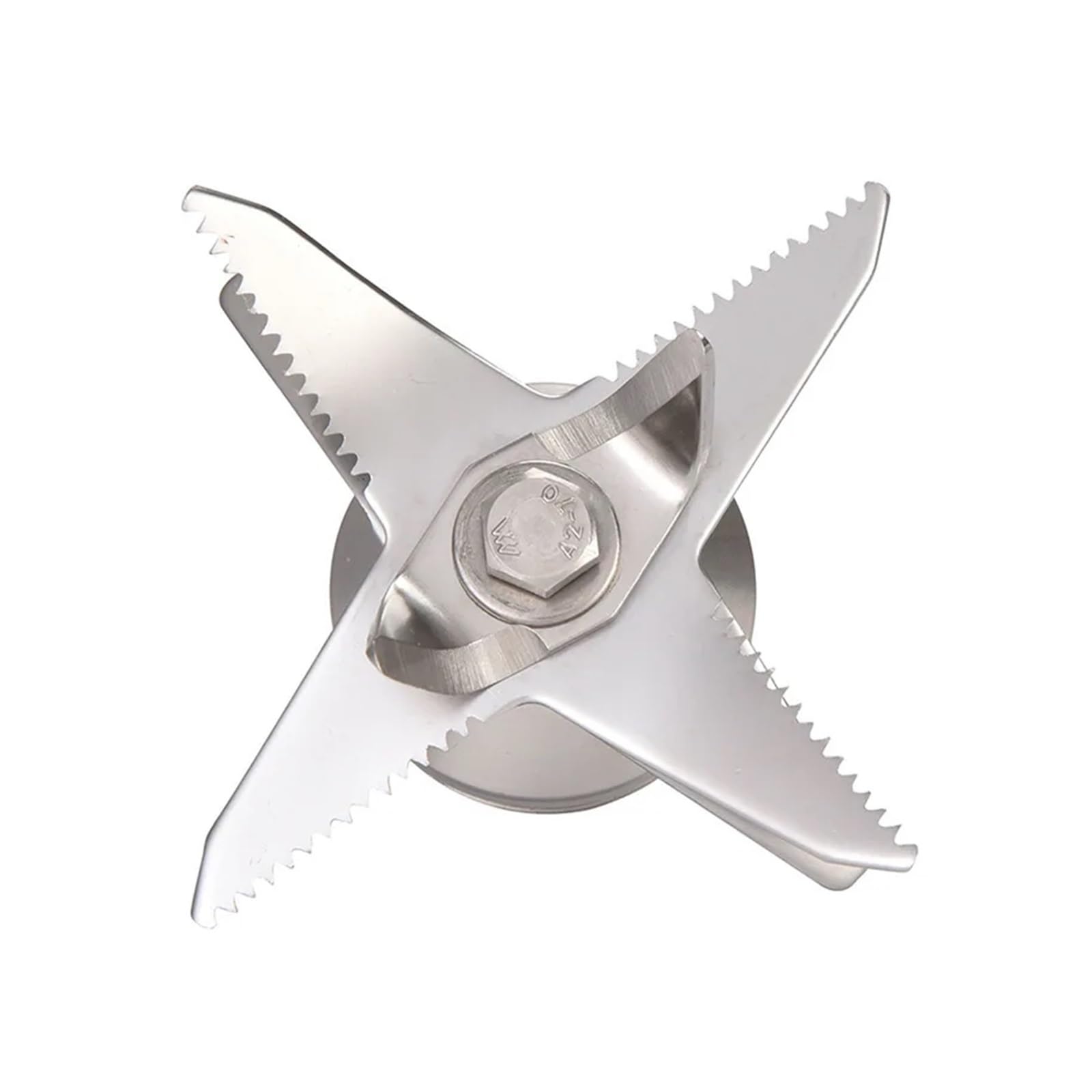 For TWK TM 767 800 TWK jtc 767 800 Edelstahlklingen Eiscrusher Messer for Entsafter Mixer Ersatzteil for 2L Behälter 010 767 800 G5200(2pcs)