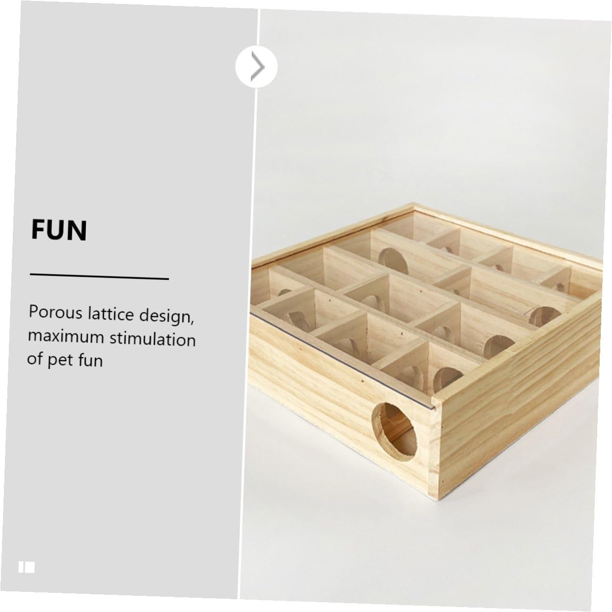 Artibetter Holz Hamsterlabyrinth Mausspielzeug Mehrgitter Haustierzubehör Labyrinthspiel Kleine Haustiere Hamster Chinchillas Rennmäuse