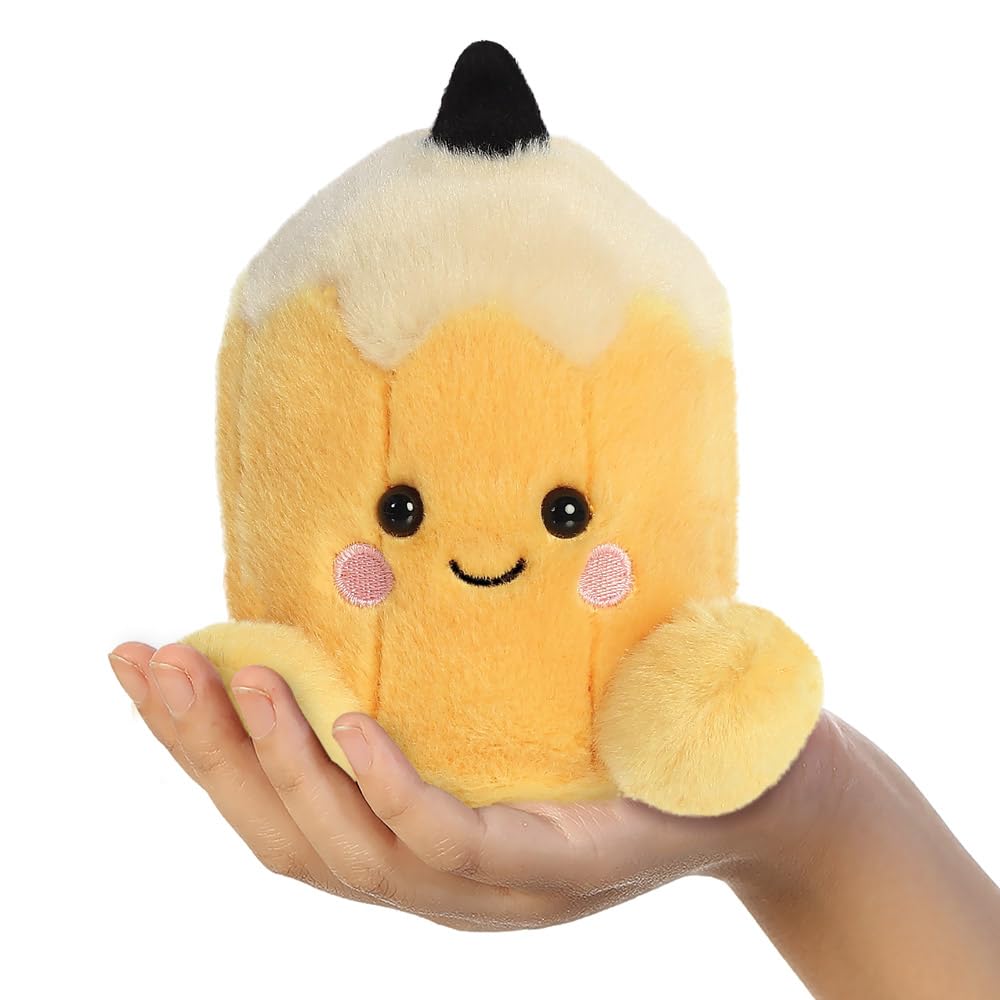 Aurora, 33891, Palm Pals Tike Pencil 5In, Soft Toy,Orange, Blue and White, 5.12 inches - Image 2
