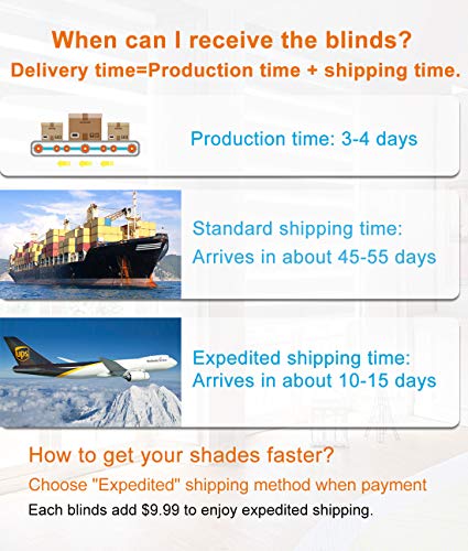 image for Keego Window Blinds Custom Cut to Size, Caffeine Zebra Blinds with Dua