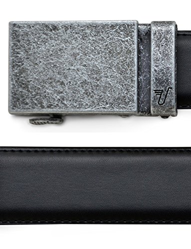 Image of Mission Belt Men's Leather Ratchet Belt, 40mm Metal Collection