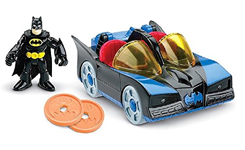 Fisher-Price Imaginext Dc Super Friends Batmobile & Cycle #TOP6