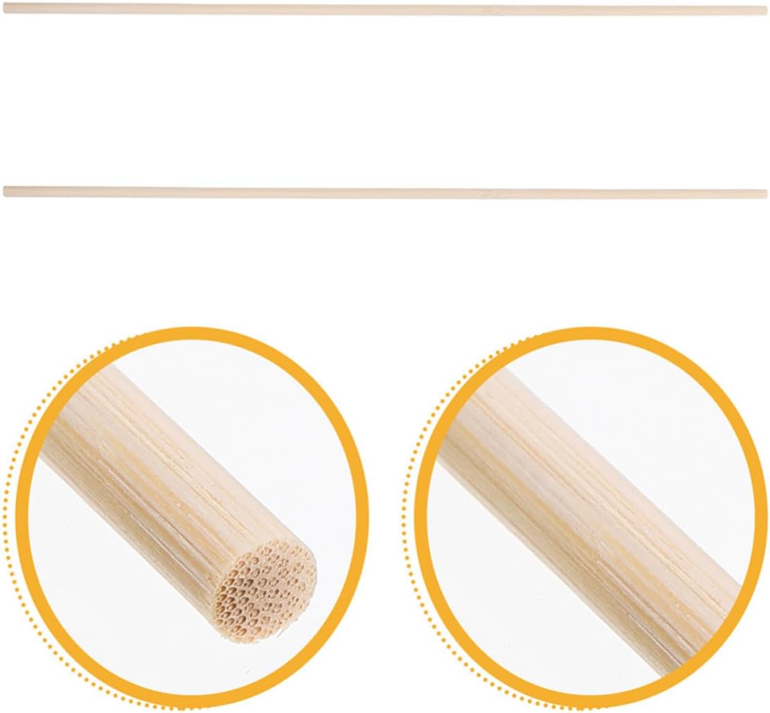 SEWACC 6pcs Director Chair Frame Rod Replacement Sticks Khaki | Canvas Seat Support Parts, Reusable Portable Set for On-the-go Repairs and Crafts, Fits Director Chair and Highchair