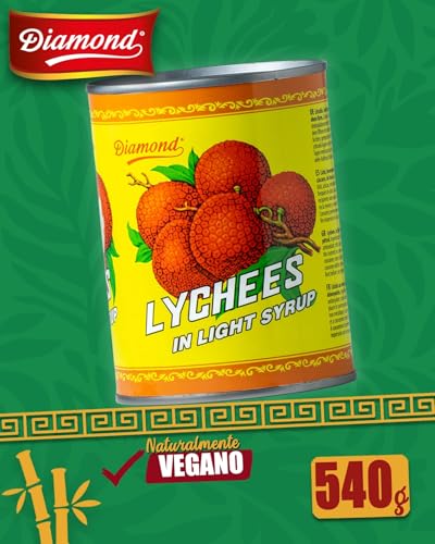 Miniatura 2 de Diamond Lichis En Almíbar Ligero, Para Ensaladas De Frutas Exóticas Y Postres - 1 X 540 G