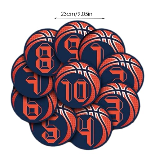 Marqueurs de points de basket-ball durables et précis pour sol de gymnase - 2