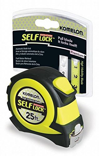 Cinta métrica Komelon Auto Lock 25 pies Pack 24