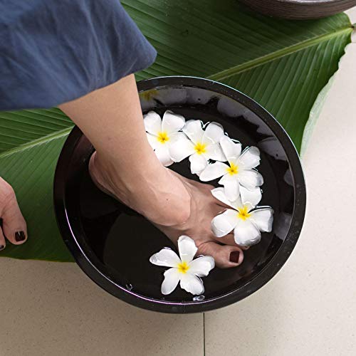 Amazon | スパボウル 木製 円形 木桶 エステ スパ リゾート 足湯 
