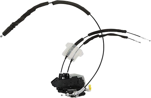 KOAUTO Conjunto de pestillo de actuador de cerradura de puerta delantera izquierda compatible con Nissan Rogue 08-15 Rogue Select 14-15 937-266