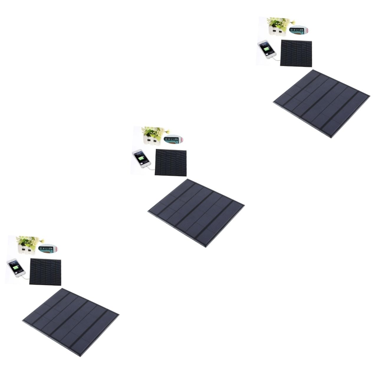 Panel solar de 6V BESPORTBLE para cargar tabletas de forma eficiente con 3 packs