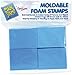 Magic Stamp Moldable Foam Stamps 8/Pkg, Blocks