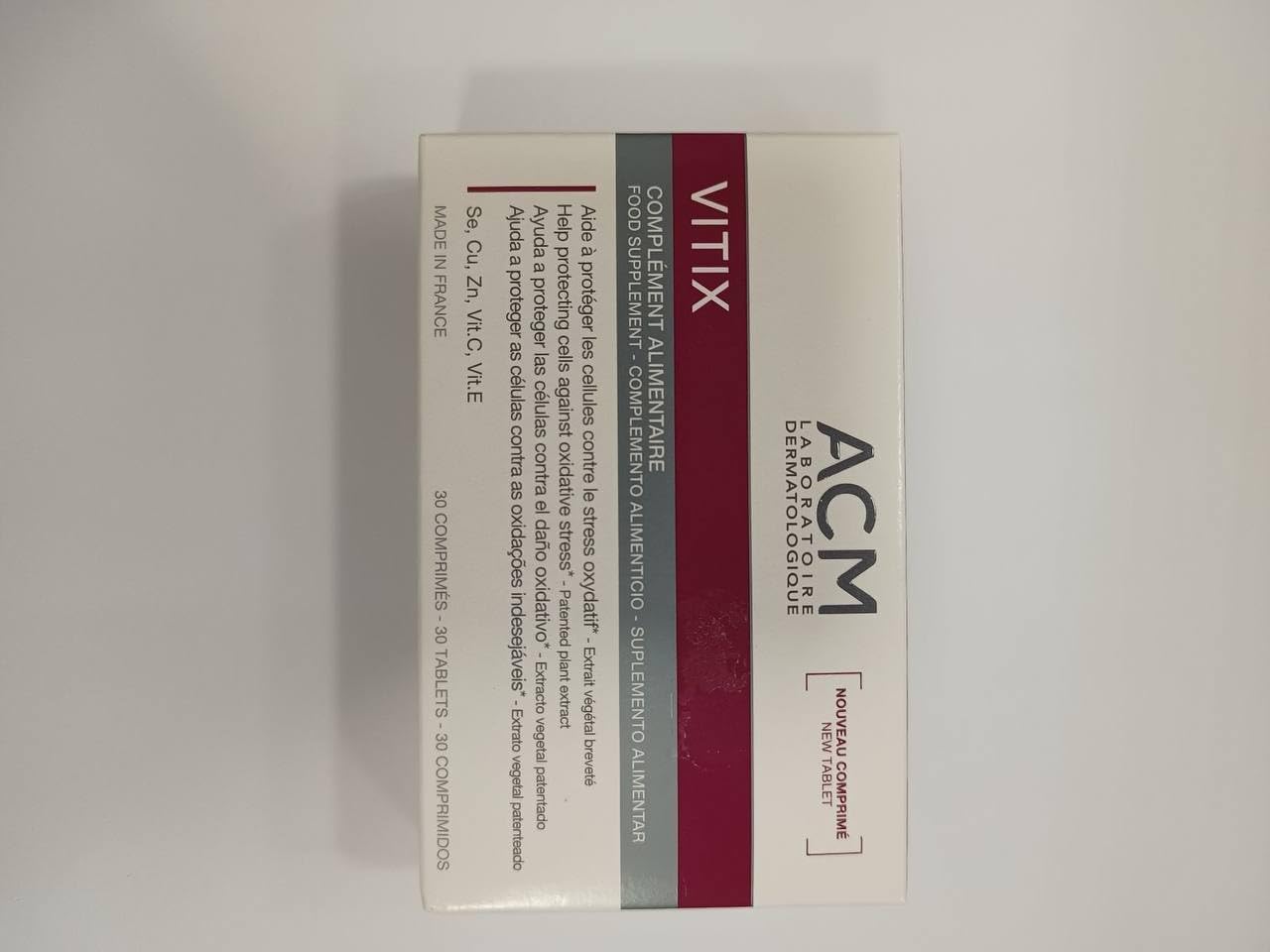 Acm vitix antioxidant tablets vitiligo 30 tab X'mas Gift Skin Beauty Gift