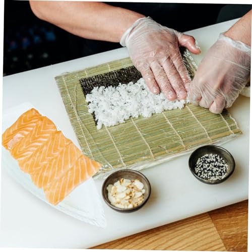 Plato de sushi acrílico forma barco 39x19x5 cm miniatura 6