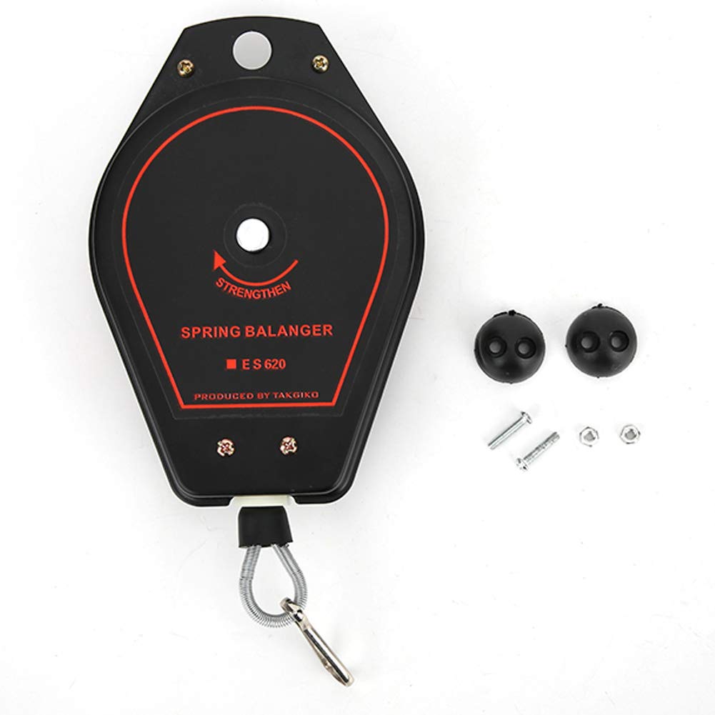 New Spring Balancer, Spring Balancer 0.6 to 2.0 Kg Capacity Retractable Holder Hanger Tool Assembly line Fixtures Black, air Tool Maintenance Kits