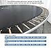 Exacme 15 Foot Big Trampoline with Safety Enclosure Net for Kids Adult, Heavy Duty Round Outdoor Trampoline with Ladder, T15