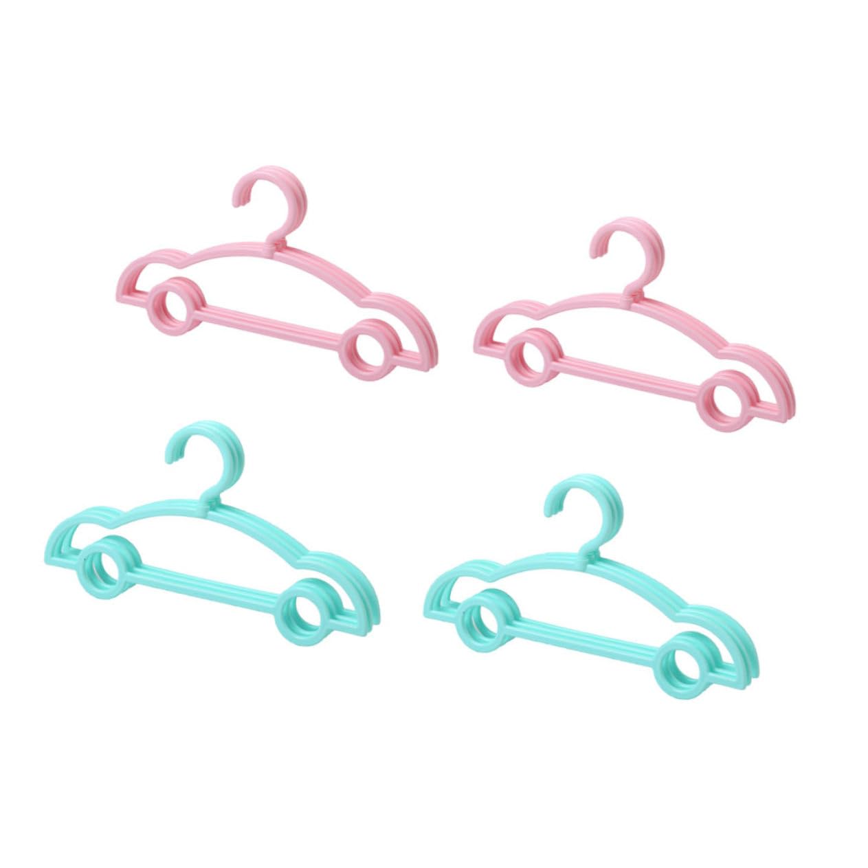 OUNONA 10Pcs Clothes Hangers Plastic Hangers for Drying and Organizing Clothing for Pants Shirts Dresses