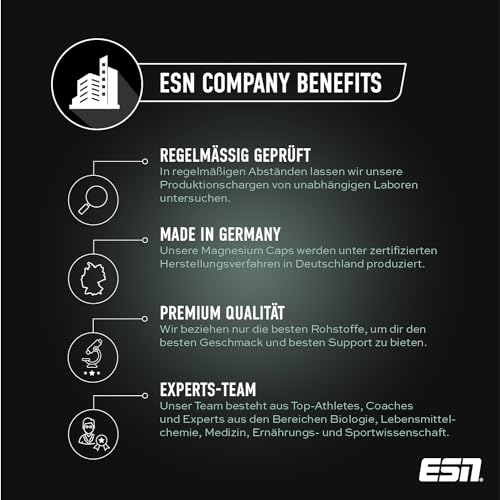 Magnesium Tabletten ESN Magnesium Caps 120 Kapseln