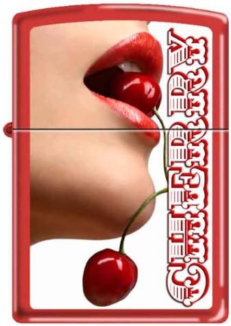 Zippo Talented Cherry Girl Lips Lighter