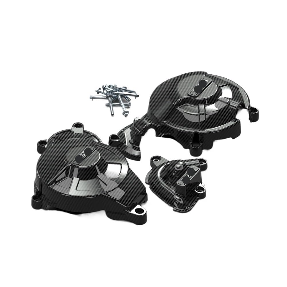 Carter Protection Moteur Moto pour Aprilia RS660 21-23 pour Tuono 660 21-23 Tuareg 660 21-23 RS 660 Motos Cache Moteur Ensemble De Cache Moteur Secondaire