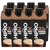 Hipro - Boisson protéinée goût caramel café - 330ml - Lot de 8x330ml...