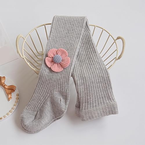 Beessbest Baby Toddler Girl's Tights Footed Ribbed Knit Leggings Little Girl Stretchy Stockings Bows Cotton Pantyhose Pants2