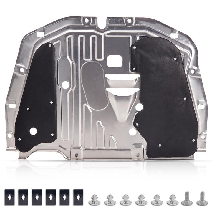 Top10 RacingEngine Splash Guard, Under Car Shield Cover Board Compatible with Honda Civic 2016-2021 Replaces# 74110-TBA-A00 90674-TY2-A01