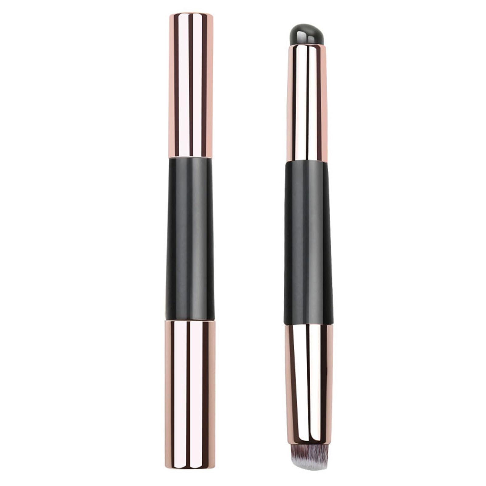 2 In 1 Make Up Brush Lipstick Applicator Silicone Lip Brush Concealer Brush Double Ended Makeup Brushes Lipstick Brush