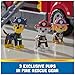 PAW Patrol Ultimate Rescue Fire Truck with 2 Ft. Ladder, Lights, Sounds, a Mini Toy Car, Chase, Marshall & Skye Figures, Toys for Boys & Girls Ages 3+