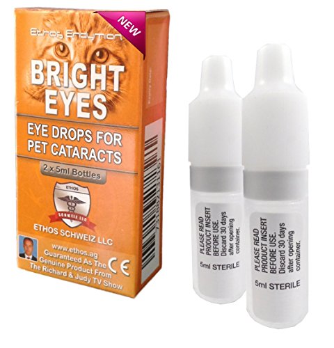 Ethos Bright Eyes Carnosine Eye Drops for Pets (Cats) Bright Eyes NAC Eye Drops for Pets as Seen on UK National TV with Amazing Results! - Thumbnail 6