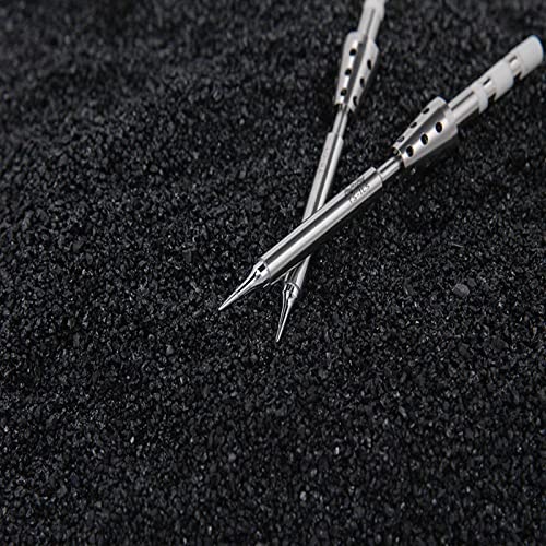 Image of Original Soldering Iron Tip Replacement for Miniware TS100 TS101 Mini Portable Indoor Outdoor Soldering Iron Kit (BC2 /B2 /I /ILS /C1 /C4 /K /KU /D24-Tip) (ILS)