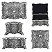 Hipiw Vintage Jewelry Organizer Box - Metal Trinket Storage Box Ornate Treasure Chest Box Jewelry Decorative box Keepsake Gift Box Case for Women,4.9