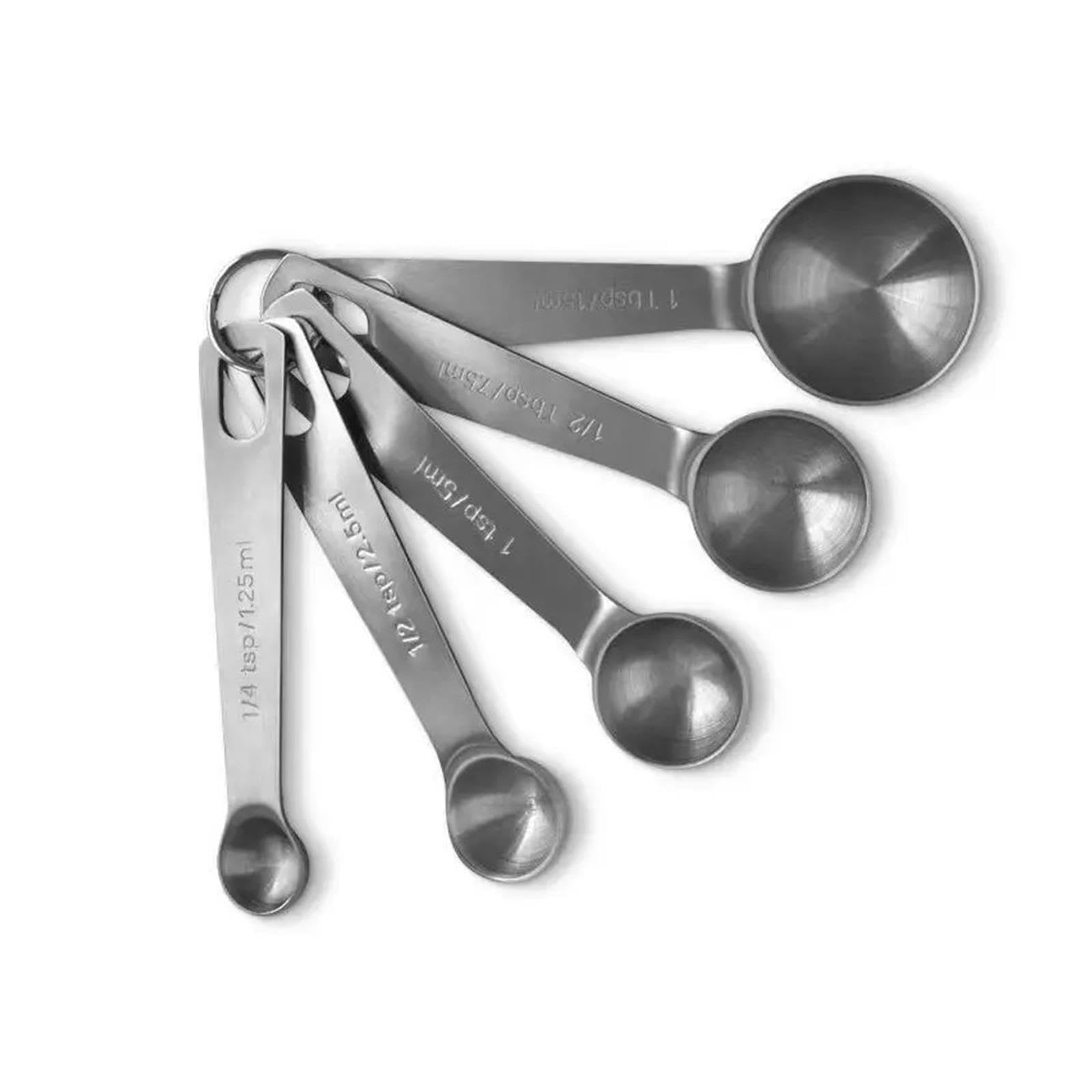Cuillères doseuses en acier inoxydable, 1/5/6 pcs, CC11