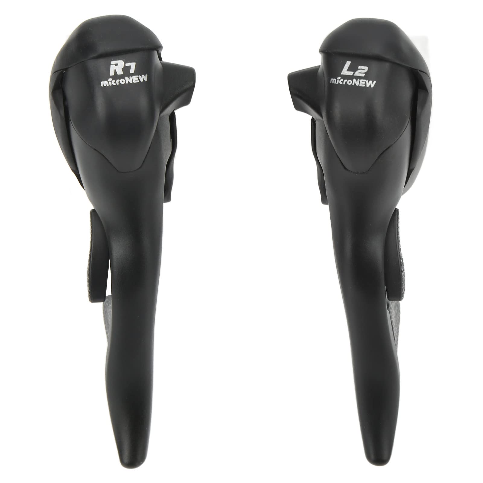 Jelquix 2Pcs 7 8 9 Speed Bike Shifter Brake Levers Premium Aluminum Alloy for Road Bikes 130x90x60mm