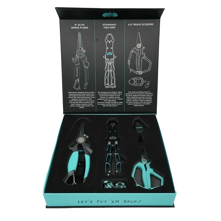 Toadfish ensemble d'accessoires de pêche complet pour mer et rivière