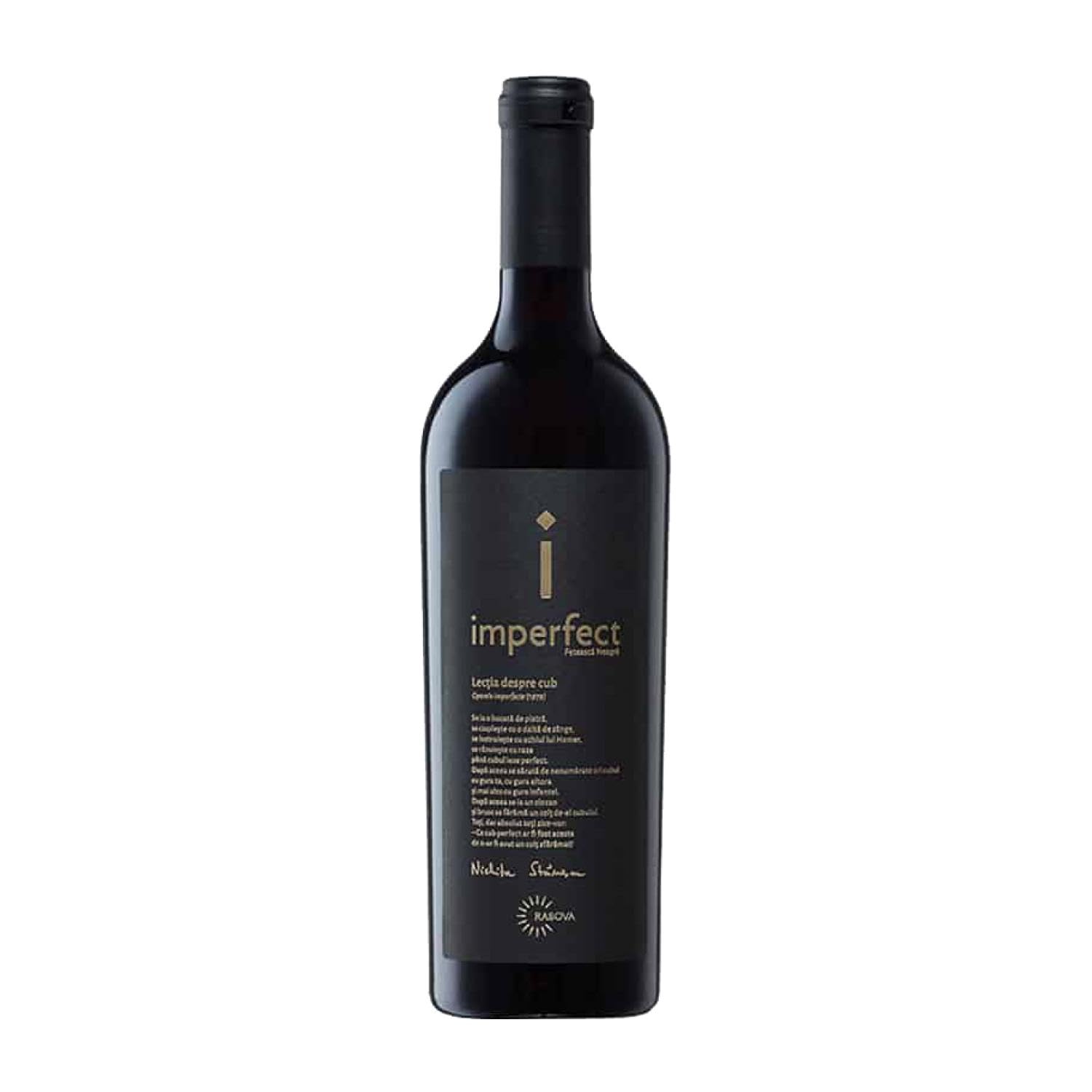 Rasova Imperfect Fetească Neagră 75 cl Vino tinto