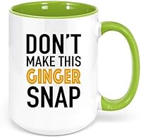 Vista 5 de Don't Make This Ginger Snap/Taza de café divertida/diseño sublimado/regalo para ella/pelirroja (PINK)