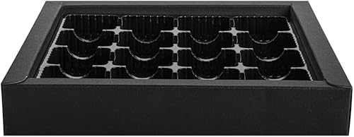 Miniatura 9 de Restaurantware Sweet Vision - Cajas cuadradas de dulces de 9.1 x 9.1 x 1.6 pulgadas, 10 cajas de regalo desechables para panadería, 16