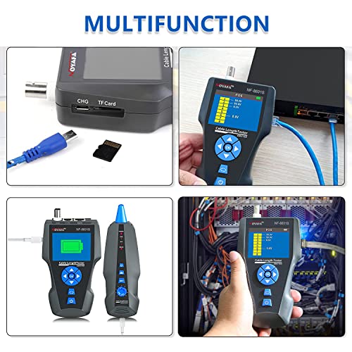 Buy NOYAFA Network Cable Tester NF 8601S TDR Multifunction LCD Tracer