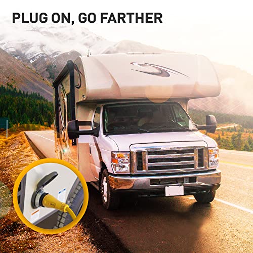 Marvine Shore Power Dogbone Adapter (1.5Ft) - 30 Amp L5-30P Male To Marine 50 Amp Ss2-50R Female Dogbone With Locking Ring #TOP7