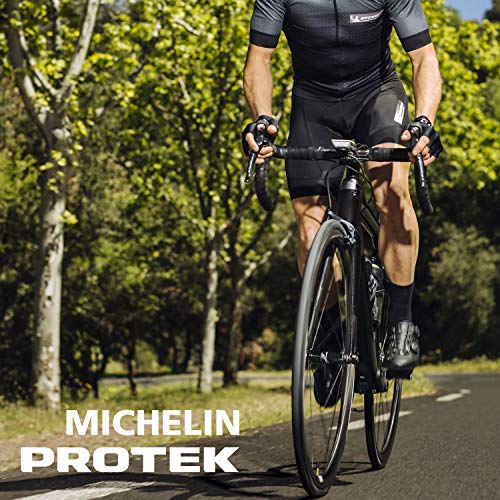 Michelin Protek Front Or Rear City Bike Tire For Asphalt And Trails, Tube Type Sealing, Black Sidewall, 26 X 1.85 Inch #TOP4