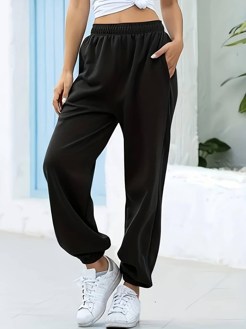 dockstreet Women Jogger Sweatpants || Unisex Designs || Stretchable and Sturdy Fabric || Breathable Cotton with Elastane