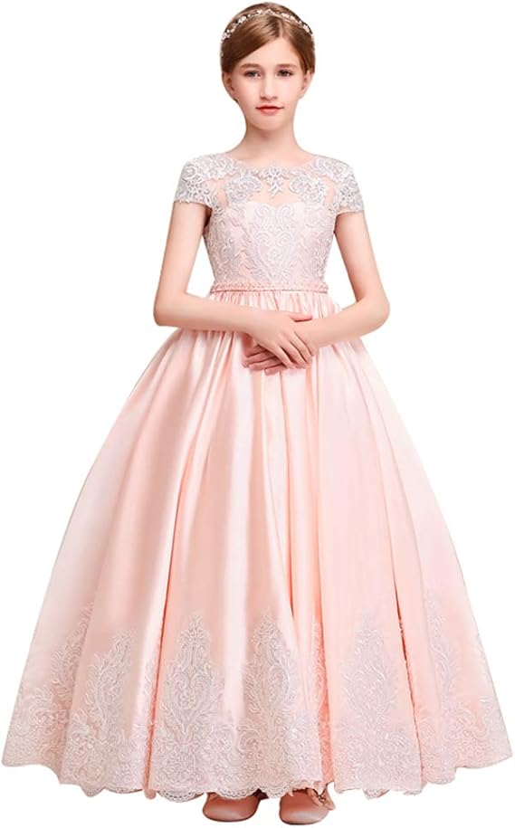 Amazon Godlovefull 豪華ドレス 女の子 発表会 ドレス 子供ドレス ロングドレス ピアノ発表会 ドレス ジュニアドレス チュールドレス 子どもドレス 発表会 演奏会 コンクール ワンピース ドレス 結婚式 二次会 花嫁 フォーマル 通販