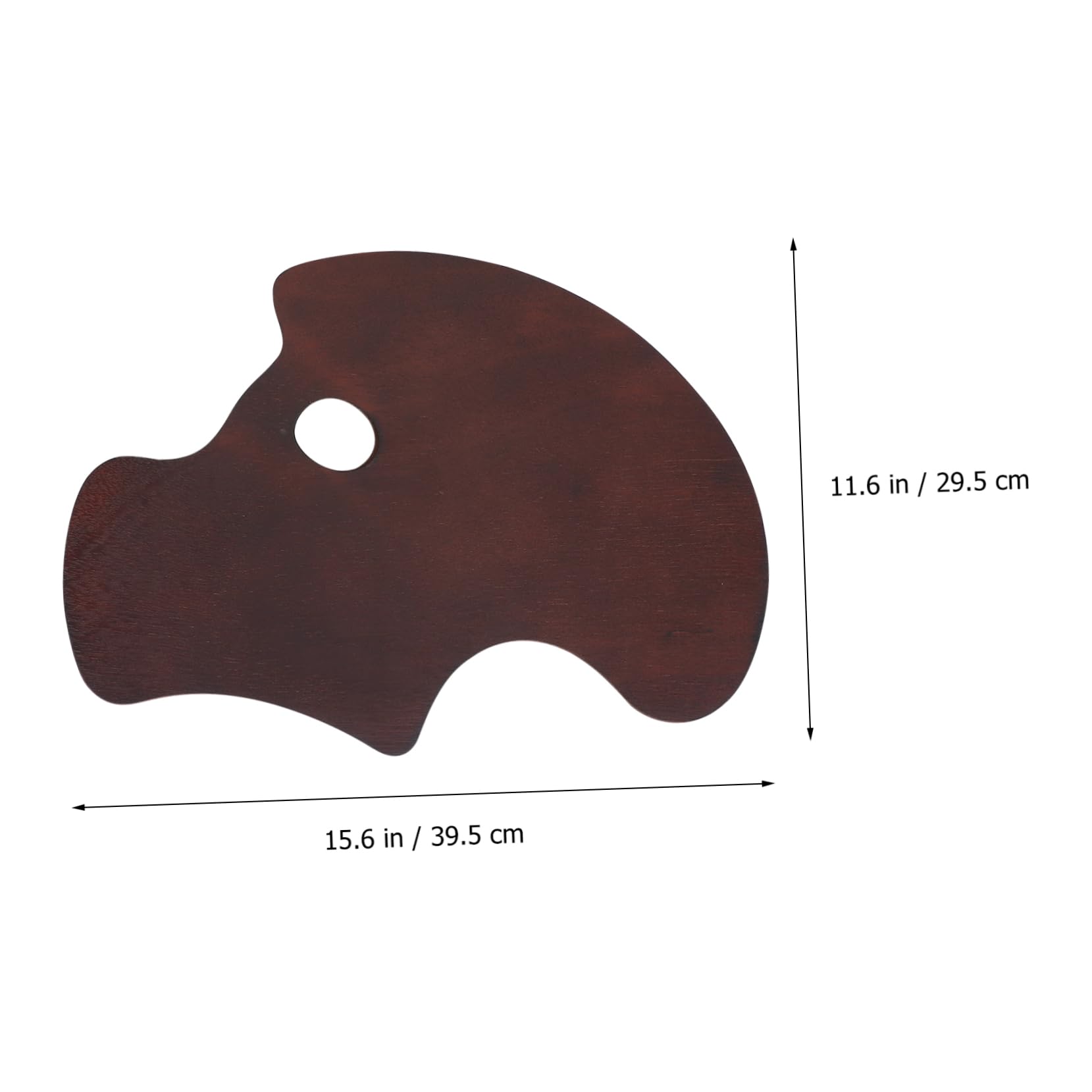 SHINEOFI Tavolozza di Legno per Pittura, Vassoio per Mescolare Colori, Leggera e Facile da Trasportare, per Pittura Artistica DIY, | Traghetta Leggera e Facile da Trasportare, Uso DIY Art Painting, Adatta a Amici e Famiglia