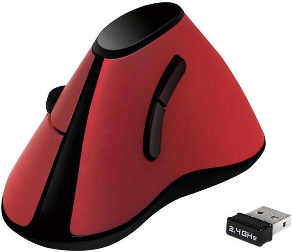 LogiLink TI020 vertikal Maus Rot