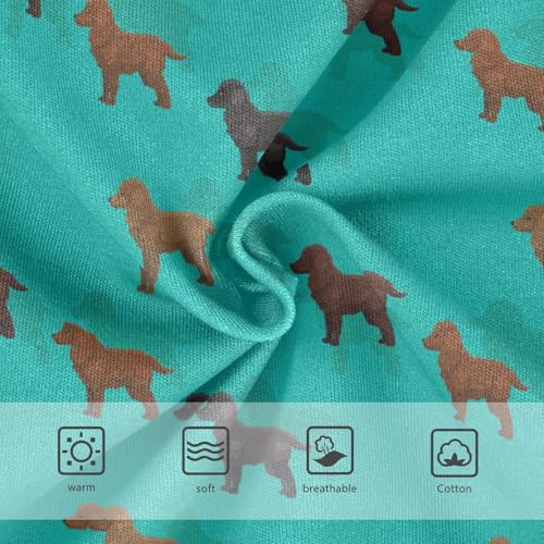 Girls' Underwear Spaniel Dog Cotton Stretch Comfort Toddler Panties3