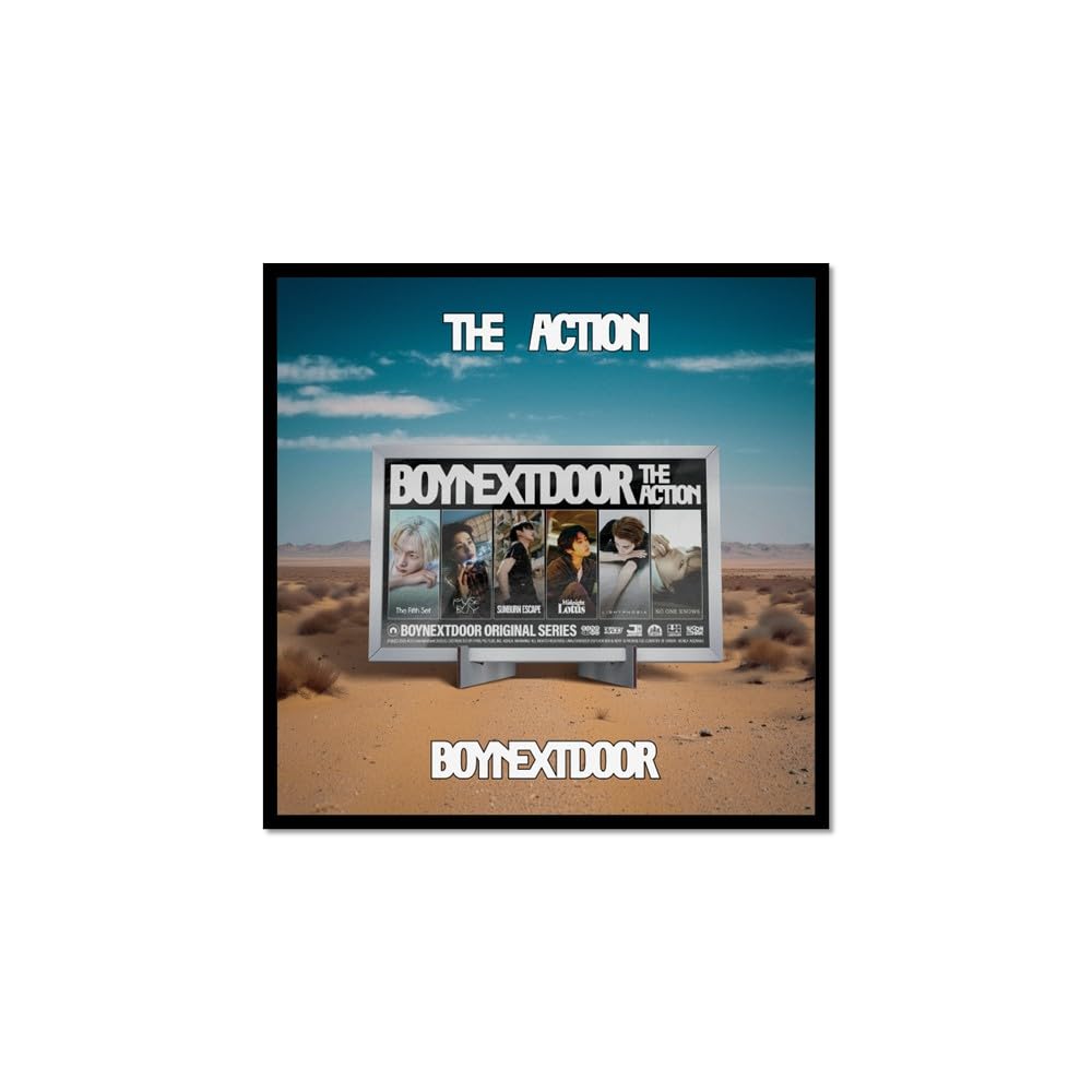 BOYNEXTDOOR The Action [Frame Ver.] 5th EP Album (Random Ver